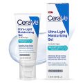 CeraVe Ultra-Light Moisturizing Gel | Hydrating Gel Face Moisturizer with Ceramides, Niacinamide, Hyaluronic Acid | Fragrance Free | Oil-Free | Weightless Mattifying Moisturizer | 1.75 FL Oz(FROM INDIA)JEZ. 