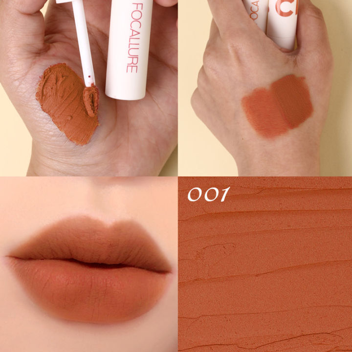 Branded Focallure Clay matte liquid Lipstick:CL001