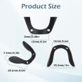 U shaped silicone glasses nose pads nose pads eyes non-slip anti-drop conjoined nose bridge bracket glasses accessories. 