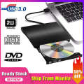 [Ready Stock]External Optical Drive USB 3.0 DVD ROM CD RW Player Reader Recorder Dvd Burner For Laptop PC. 