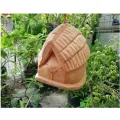 Coconut Husk Bird nest Squirrel (ලේනා) cage Natural Bird House Outdoor House shaped coco cage Pol Leli Kurulu Kuduwa Lena Kuduwa And can be use for Restaurants , Hotel decoration. 