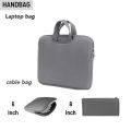 (13/14/15.6inch) SPONGE HANDBAG Laptop Bag Carrying Notebook Case Cover Protective Sleeve Waterproof Macbook手提电脑包. 