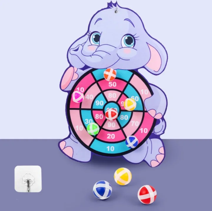 Child%20Montessori%20Toys%20for%20Kids%202%20to%204%20Years%20Old%20Cartoon%20Animal%20Dart%20Board%20Sticky%20Ball%20Family%20Interactive%20Educational%20Toys%20Baby%20-%20Image%202