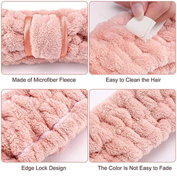 Headband%20Coral%20Fleece%20Hairband%20Soft%20And%20Cozy%20Coral%20Fleece%20Women/Girls%20Coral%20Fleece%20Hair%20Band%20Turban%20Soft%20Spa%20Facial%20Hairband%20for%20Spa%20Facial%20Care%20Haircare%20Makeup%20Application%20Sports%20And%20Fitness%20-%20Image%204