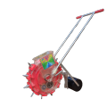 Manual hand push seeder machine Seed planting Machine for agriculture farming and planting gardening corn seeding bean seeding  soya bean seeder corn planter easy hand operating seeder machine. 