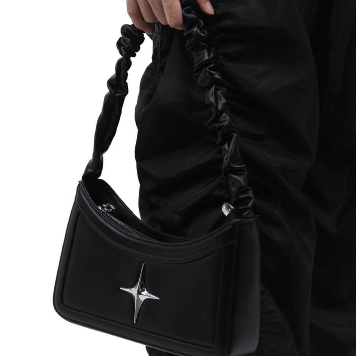 Fashion%20Vintage%20Shoulder%20Bag%20%20PU%20Leather%20Black%20Y2k%20Underarm%20Bag%20Pleated%20Crossbody%20Bag%20for%20Daily%20Use%20Streetwear%20Accessory%20Fashion%20Enthusiasts%20Gift%20-%20Image%208