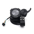 CWCOCO 36V-60V 25A 6 Tube Controller Universal Controller With DAMAO 36V-72V Adjustable Meter LCD Instrument Accelerator. 