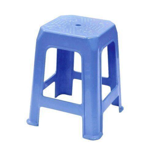 Plastic Stool Home Fashion Creative Dining Table High Stool Chair Thickened Adult Square Stool Plastic Bench Sillas