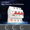Trip switch 1 Piece Smart Circuit Breaker 80A WiFi Smart Circuit Breaker Automatic Switch Overload Short Circuit Protection (4P). 