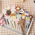 30 PCS Kawaii Cute Animal City Paper Bookmark for Book Holder Multifunction Bookmark Children School Supplies Gift. 