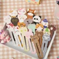 30 PCS Kawaii Cute Animal City Paper Bookmark for Book Holder Multifunction Bookmark Children School Supplies Gift. 