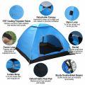 Eight person Camping Hiking Traveling Hunting Fishing Sleeping 8P tent Adult Kids outdoor water Resistant Sun Shelter Dome Manual Tent with Carrying Bag 8 Person Manual. 