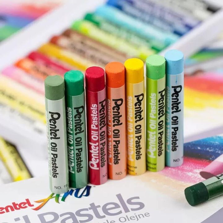Pentel%2012/16/25/36/50Colors%20Oil%20Pastel%20Crayon%20Graffiti%20Soft%20Oil%20Pastel%20Painting%20Pen%20for%20Artist%20Student%20Drawing%20Art%20Supplies%20-%20Image%204