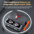FB M90 ProTWS Bluetooth 5.0 Earphones M90 Pro Gaming Wireless Headphones 9D Hifi Stereo Sports Waterproof Mini Wireless Earphone Headset Microphone android ios Bluetooth ear buds 9D TWS headphone airpods. 