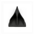 7 Pcs Car Roof Shark Fin Spoiler Wing Kit Car Fin Spoiler Wing Kit Abs Roof Shark Fin Diffuser Roof Spoiler Decoration. 