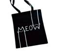 black tote bag. 