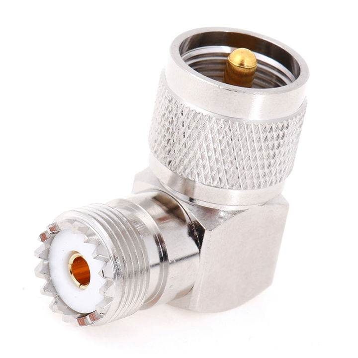 UHF%20SO-239%20Female%20to%20UHF%20PL-259%20Male%20Right%20Angle%2090%20Degree%20RF%20Connector%20-%20Image%202