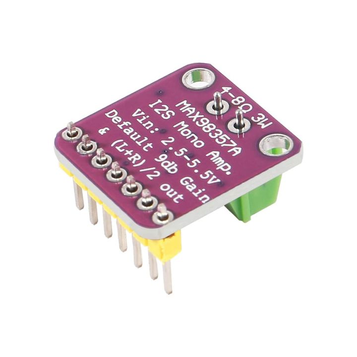 MAX98357%20I2S%20Audio%20Amplifier%20Module%20Audio%20Amplifiers%20Filterless%20Class%20D%20Amplifier%20for%20Arduino%20ESP32%20Raspberry%20Pi%20-%20Image%204