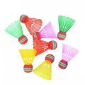 8Pcs Badminton Ball Multi-color Wear-resistant Durable Family Household Outdoors Sport Training Shuttlecock for Fitness. 