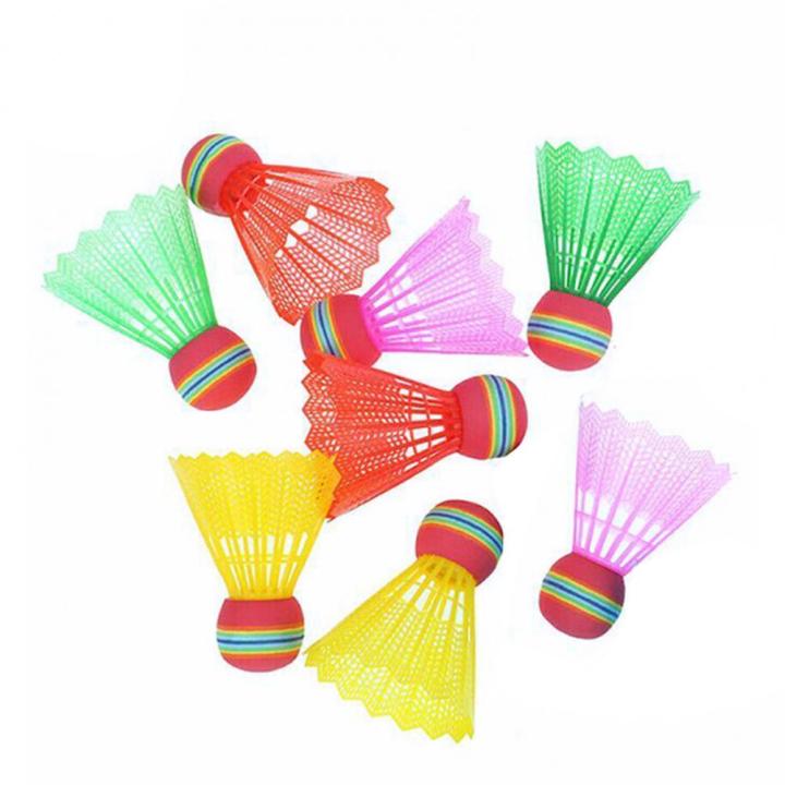 8Pcs%20Badminton%20Ball%20Multi-color%20Wear-resistant%20Durable%20Family%20Household%20Outdoors%20Sport%20Training%20Shuttlecock%20for%20Fitness%20-%20Image%204