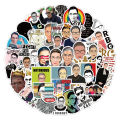 【Exclusive Offer】50Pcs Feminist Ruth Bader Ginsburg Stickers RBG Famous Quote Decals For Laptop Phone Moto Car Bicycle Luggage Stationery Sticker. 