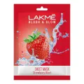 Lakme Blush & Glow Strawberry Sheet Mask, 25 ml JEZ. 