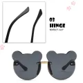 Cartoon Lovely Kids Sunglasses Bear Shape Frame Girls Children Sun Glasses Round Baby Boy Eyeglasses Cute Shades. 