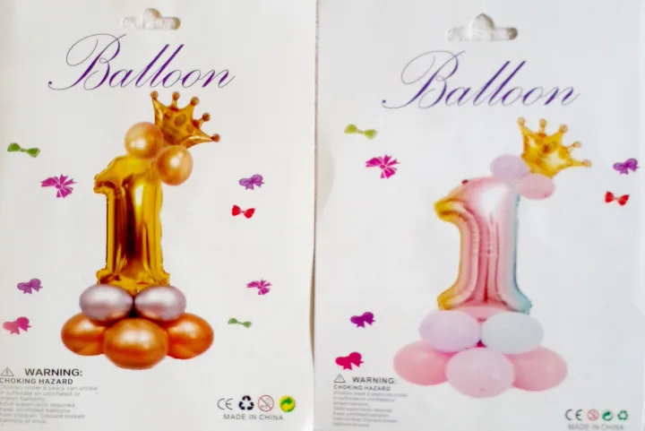 Number%20One%20Foil%20Balloon%20with%20Crown%20and%208%20Balloons%20Set%20for%20Baby's%201st%20Birthday%20Decoration%20Combo%20for%20Birthday%20Party%20-%20Image%207