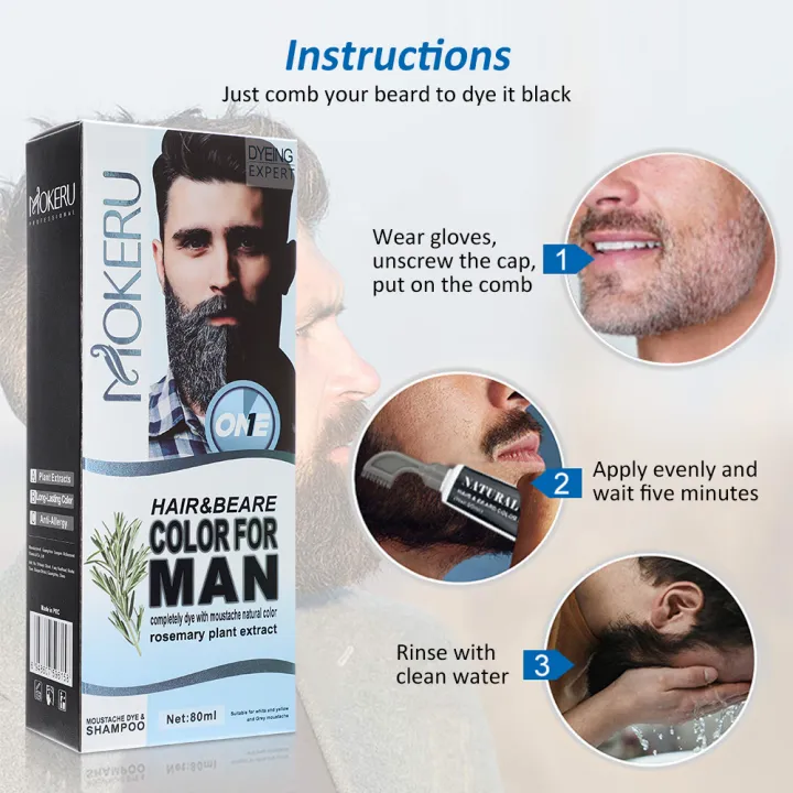 Men's%20Hair%20Dye%20Black%20Beard%20Dye%20Cream%20with%20Comb%2080ml%20Rosemary%20Natural%20Black%20Beard%20Dye%20Shampoo%20Pure%20Plant-Based%20Instant%20Dye%20Cream%20-%20Image%205