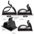 10/20Pcs Adjustable USB Cable Organizer Manager Cable Winder Management Protector Desktop Clip Car Wire Holder Mouse Keyboard. 