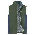 Vest Men's Clothing Spring Coat Vest Man Fleece Waistcoat Vest Autumn Leisure New Print Vest. 