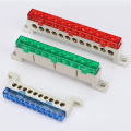 Bridge Type Zero Line Wiring terminals 7/10Pin Distribution Box simple to Zero Terminal Block Brass Earth And Neutral Electrical busbar. 