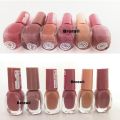 Trendy Nude Color Nail Polish Set Of 6. 