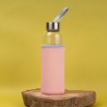 Travel Glass Water Bottle - 500ml. 