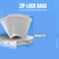 100 Pcs Ziplock bag 5” x 7” Thicker Frosted Zipper Bags Clothing Shoes Packaging Supplies Travel Organizer Pouch Resealable Ziplock Storage Bag. 
