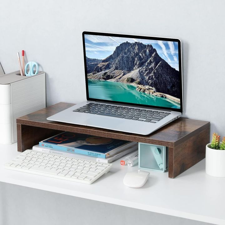 VTEC%20FURNITURE%20Modern%20Monitor%20Riser%20/%20Monitor%20Stand%20for%20Desk%20TV/Screen/PC/Printer/Laptop%20Riser%20/%20Computer%20Shelf%20with%20Storage%20TV%20Holder%20for%20Home%20Office%20-%20Image%203