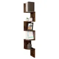 VTEC FURNITURE Modern Corner Bookcase / Display Rack / Corner Rack. 