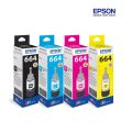 Genuine Epson 664 ink  (CYMBK)70ml. 