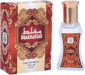 NASEEM Mukhallat Roll On Perfume Oil 24ml - Alcohol Free Hypoallergenic Subtle Tone Eau De Parfum for Men & Women - Long Lasting Subtle Blend of Fruity, Rose, Jasmine, Vanilla & White Musk(FROM INDIA). 