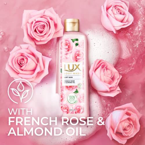 LUX%20Shower%20Gel,%20French%20Rose%20Fragrance%20&%20Almond%20Oil%20Bodywash,%20With%20Glycerine%20For%20Soft%20&%20Glowing%20Skin,%20Paraben%20Free,%20245%20ml%20(FROM%20INDIA)%20JEZ%20-%20Image%204