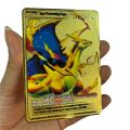 pokemon cards golden 2023 new 10000 Arceus Vmax Gx gold pocket monster card Spanish iron metal Pokmo Letters children's gift game collection cardParty Games Crafts. 