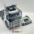 Anrushide Scaleclub High Roof Body Magnetic Attraction Set for 1/14 Tamiya Luxury RC Truck SCANIA 770S 56368 56371 VOLVO FH750 ACTROS MAN Car. 