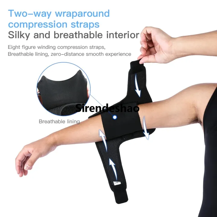 Sirendeshao%201PC%20Sports%20Neoprene%20Compression%20Sleeve%20Elbow%20Brace%20Wrap%20For%20Tendonitis%20Bursitis%20Arm%20Support%20Epicondylitis%20Elbow%20Protector%20Portable%20-%20Image%203