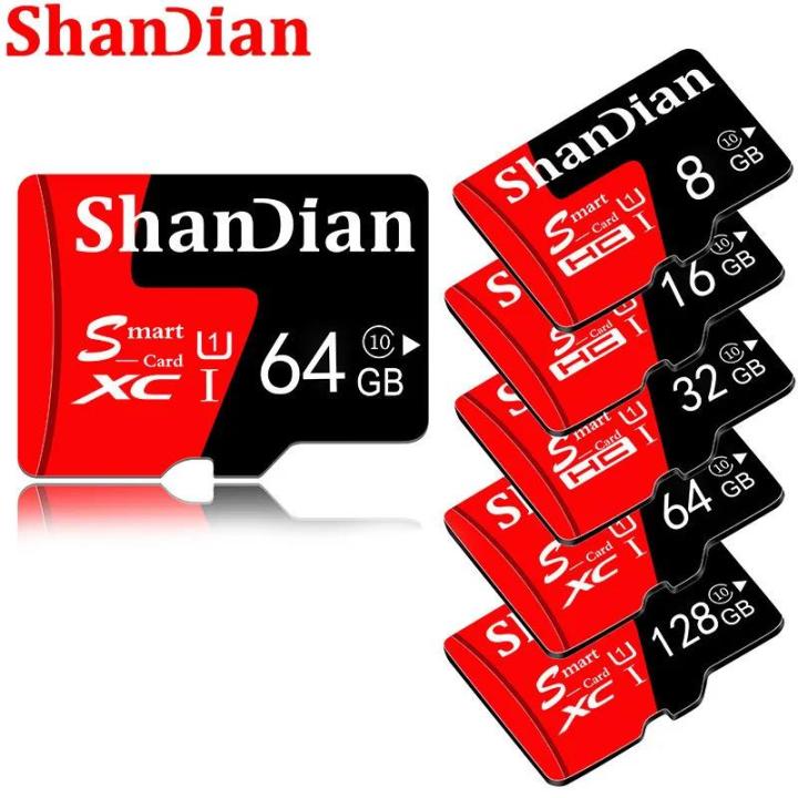 SHANDIAN%20Red%20TF%20Smart%20SD%20Car%20CD%20Player%20Memory%20Capacity%20Expansion%208GB%2016GB%2032GB%2064GB%20128GB%20Free%20Gift%20Comes%20with%20SD%20Card%20Adapter%20-%20Image%202