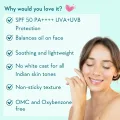 WishCare 5% Niacinamide Oil Balance Fluid Sunscreen SPF 50 PA++++ with 8 Hrs+ SPF Protection- Lightweight Matte Sunscreen SPF 50 for Oily Skin & No White Cast 50g. 