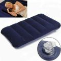 47*30cm Portable Folding Air Inflatable Pillow Outdoor Travel Home Soft Pillow. 