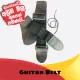 Soft Nylon Guitar Strap Belt with Leather End - Guitar Ukulele Mandolin Strap Belt For Acoustic/ Electric/ Bass/ Classical Guitar Mandolin, Ukulele. 