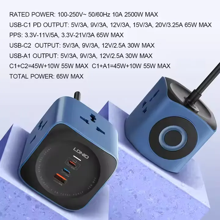 LDNIO%20SC3319%20Power%20Strip%20Cube%20with%203%20Universal%20Outlets%20and%202%20USB%20C%20+%201%20USB%20Port%2065W%20PD%20Fast%20Charging%20%E2%80%93%202M%20Power%20Cord%20Extension%20Socket%20-%20Image%206