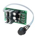 DC6-60V Motor Speed Controller Module High Power 30A PWM DC Motor Speed Regulator Barrier Terminal Blocks 6V 12V 24V 36V 48V 60V. 