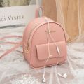 【HOT】 Girls Backpack Female Ladies School Multi-Function Small Mini Bagpack For Bag Women Shoulder Leather Backpack Teenage Kids. 